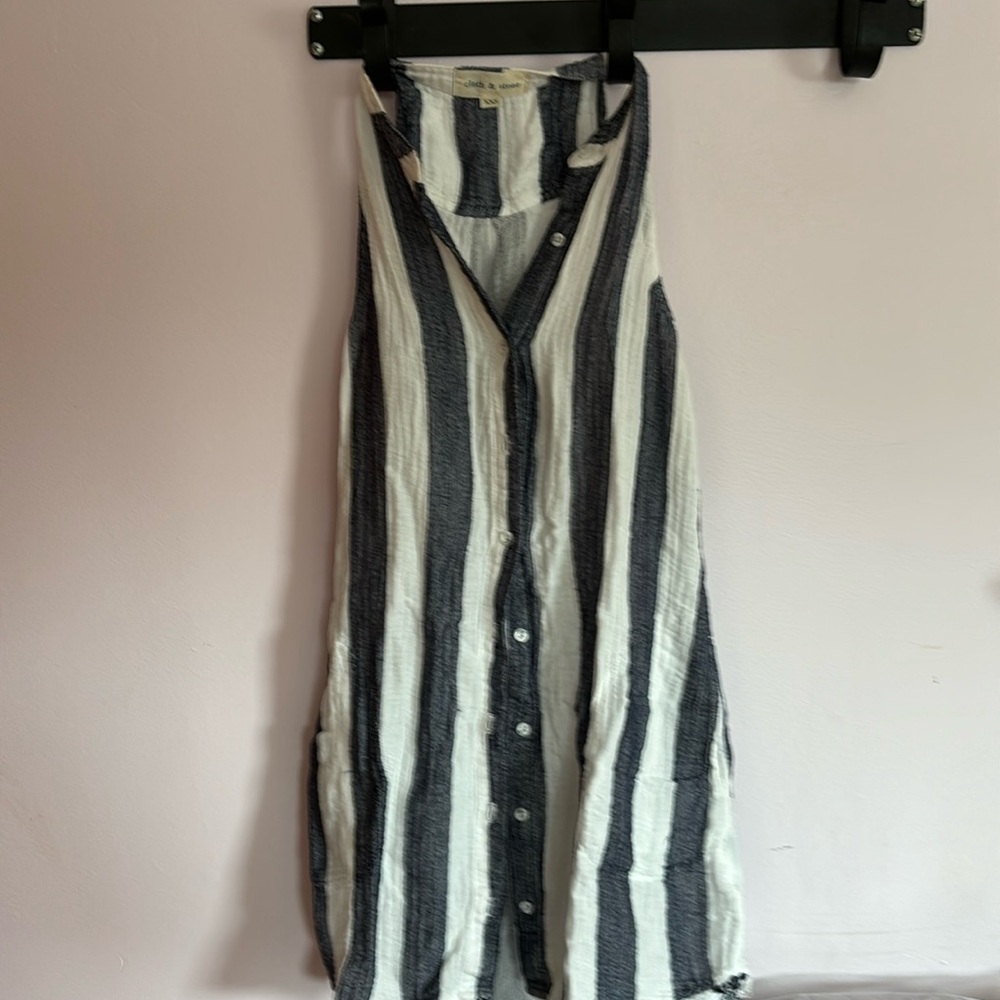 Cloth and stone top
